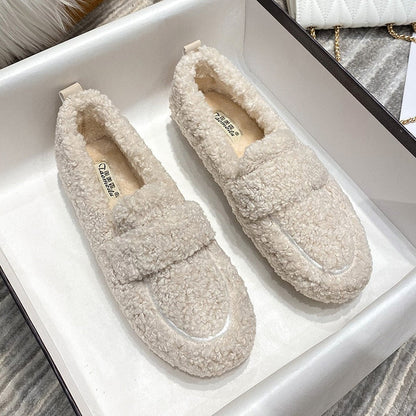 SYVERON | Arielle Plush Moccasins with Non-Slip Sole