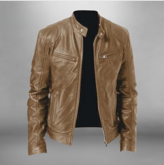 SYVERON | Men's Leather Jacket Trenton