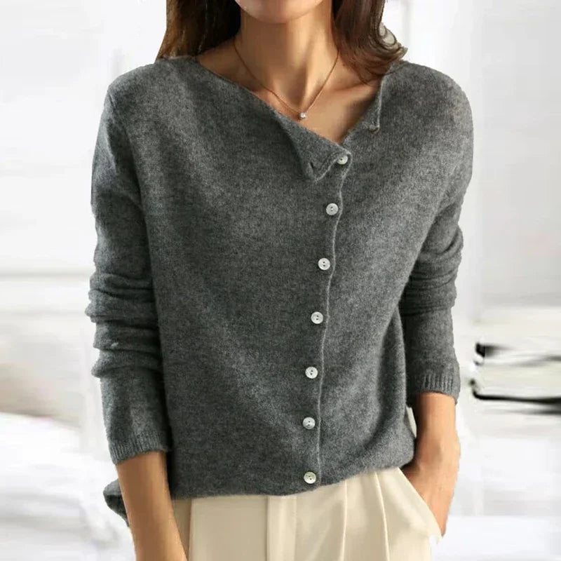 SYVERON | Elegant Cardigan Heather