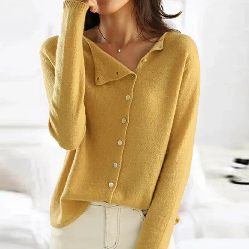 SYVERON | Elegant Cardigan Heather