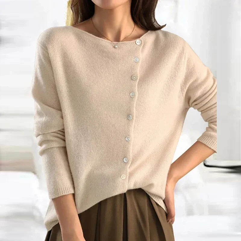 SYVERON | Elegant Cardigan Heather