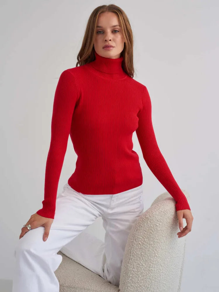 SYVERON | Roll Neck Jumper for Women