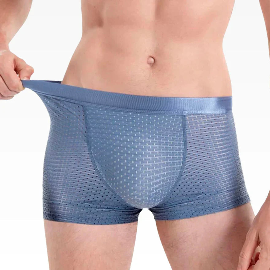 KIT OF 10 BOXER SHORTS MADE FROM BAMBOO FIBRE | Syveron